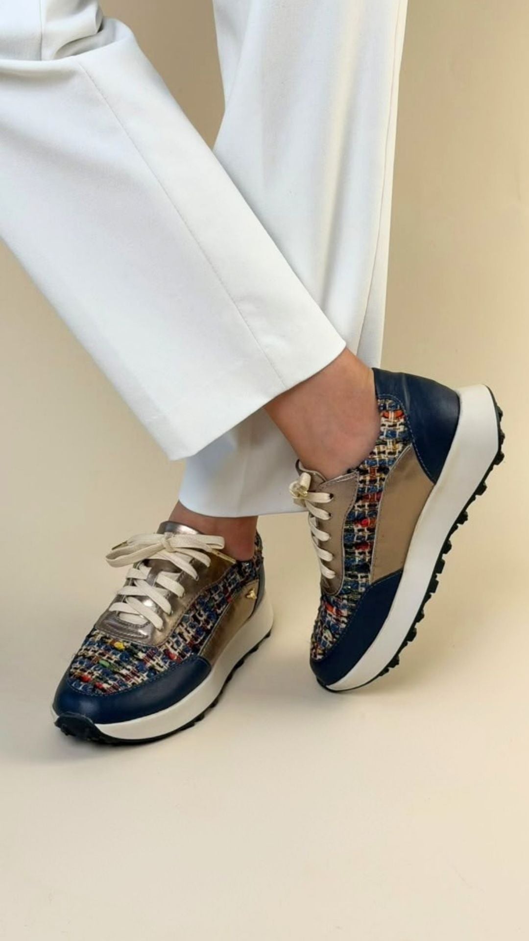 Cream Urban Sneakers