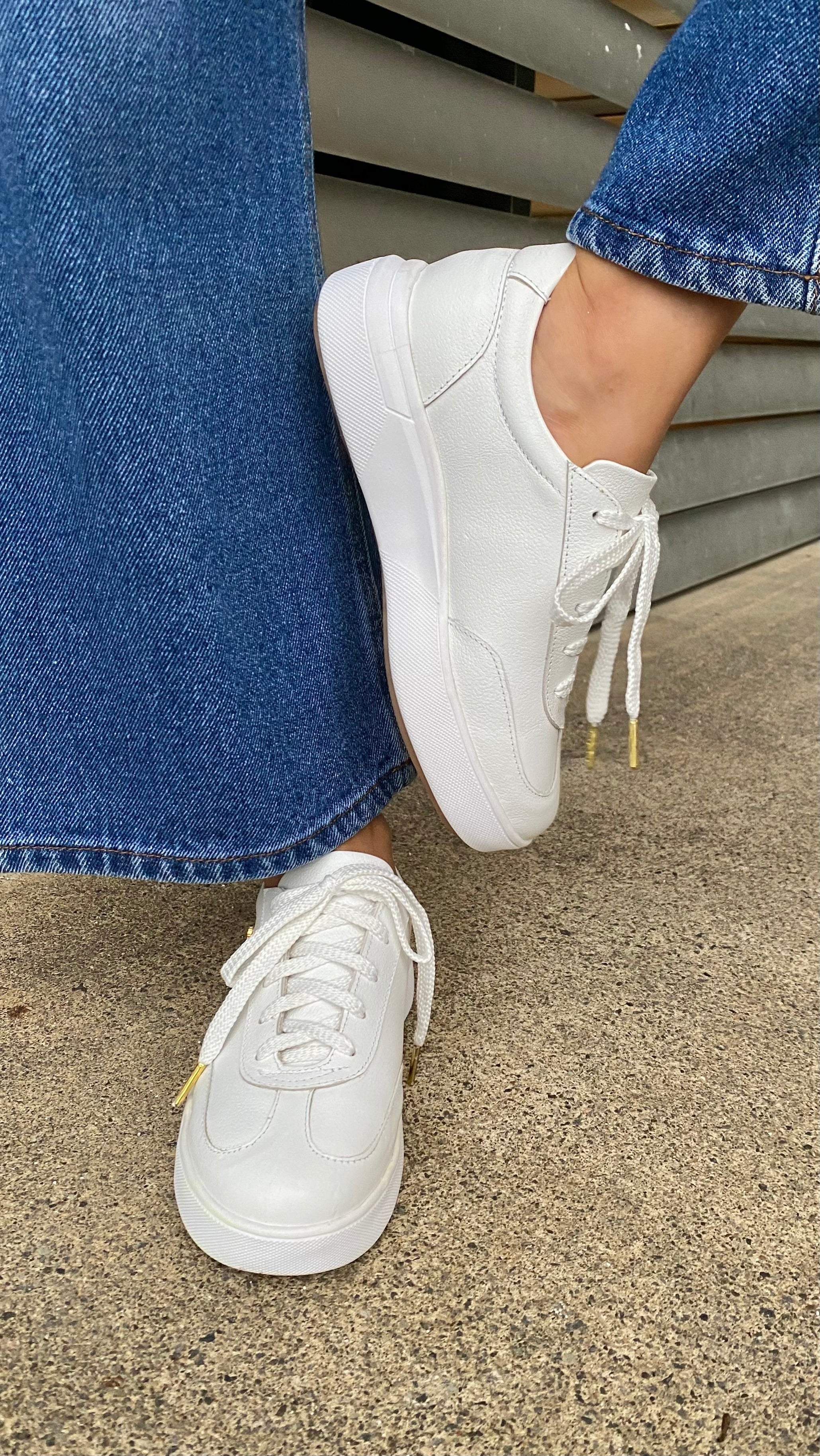Tennis Casuales Blanco