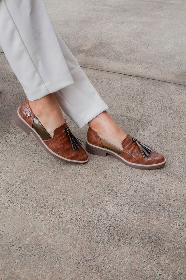 Mocasín Heritage New Tan