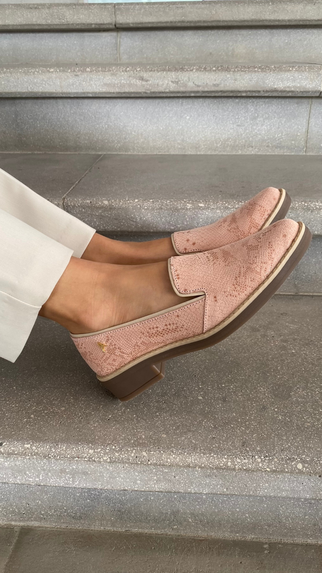 Mocasín Tipo SlipperRosado