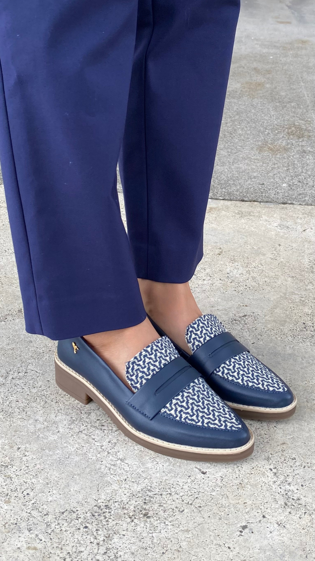 Mocasín Antifaz ClásicoAzul