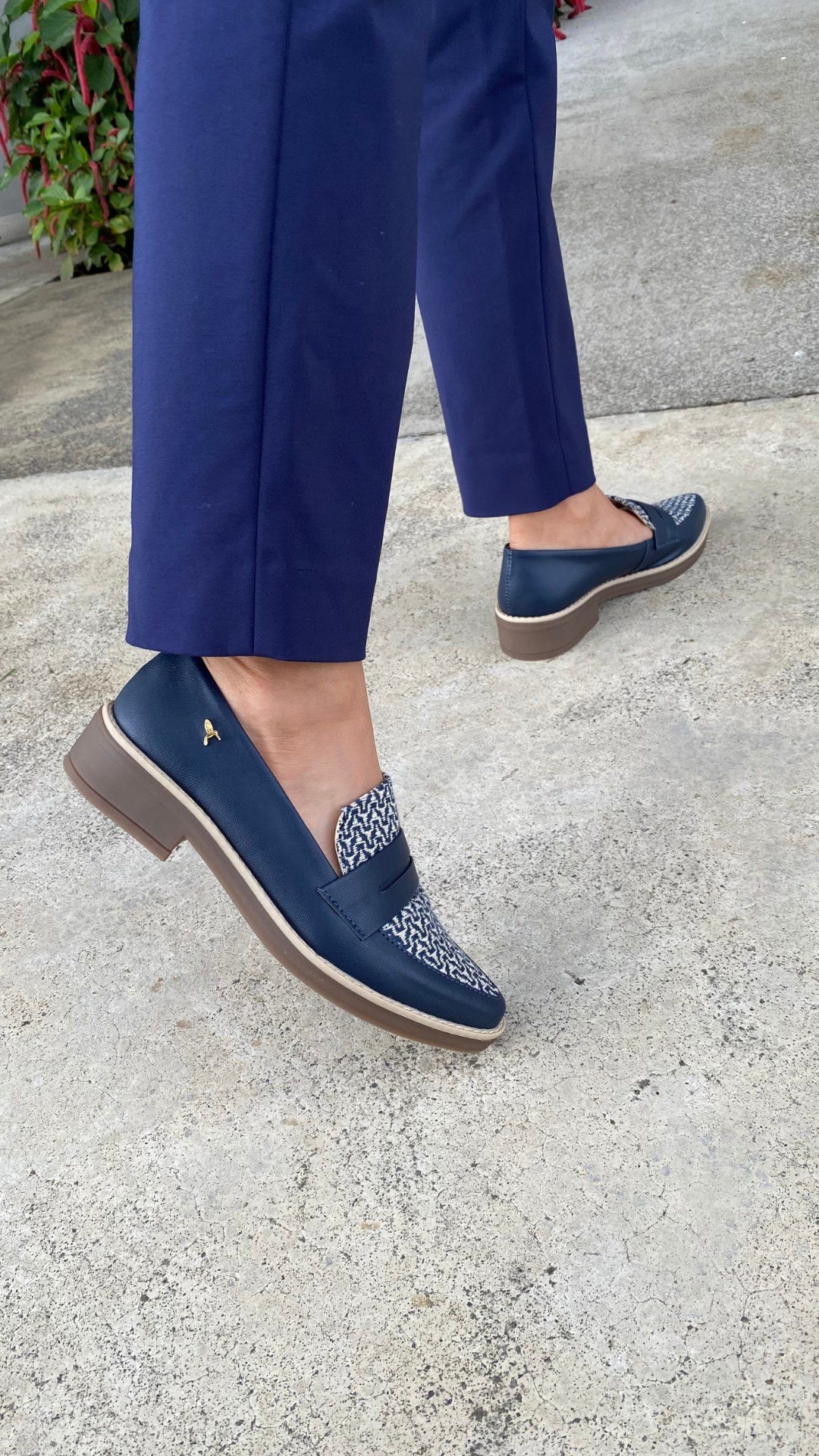 Mocasín Antifaz ClásicoAzul