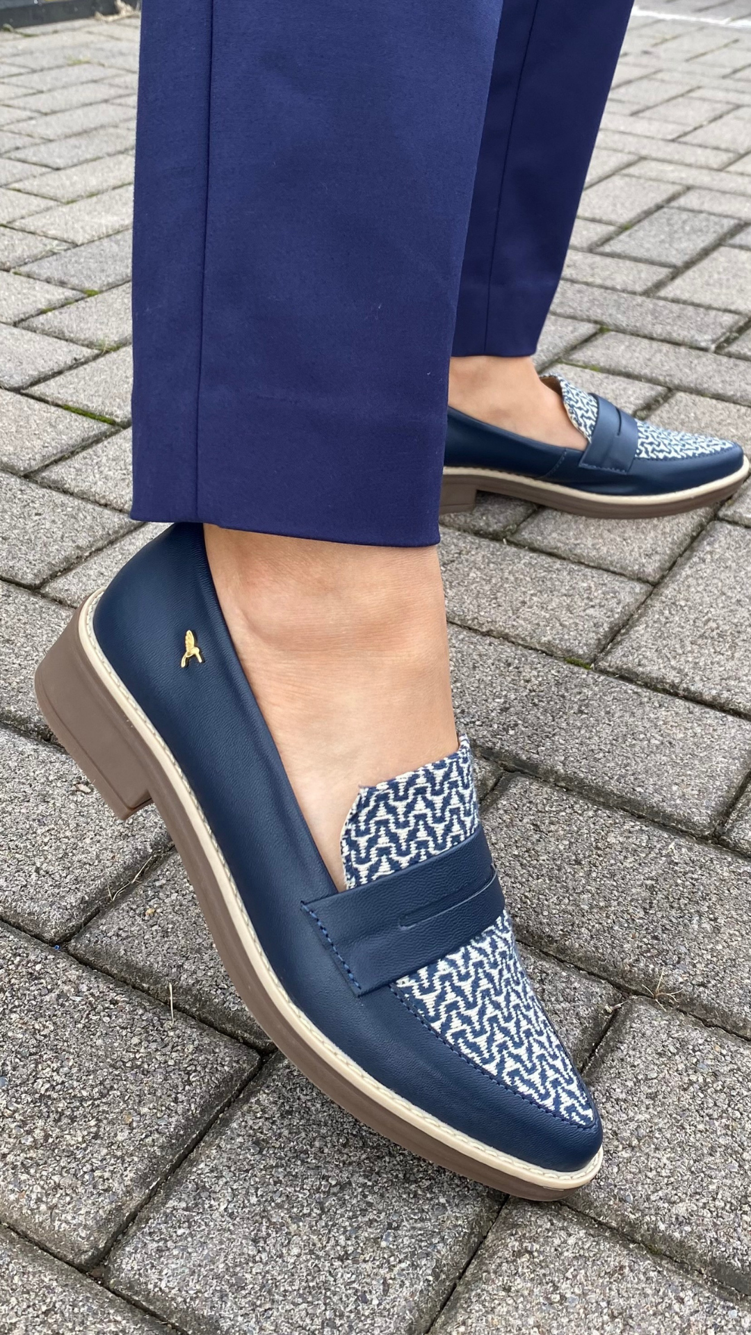 Mocasín Antifaz ClásicoAzul