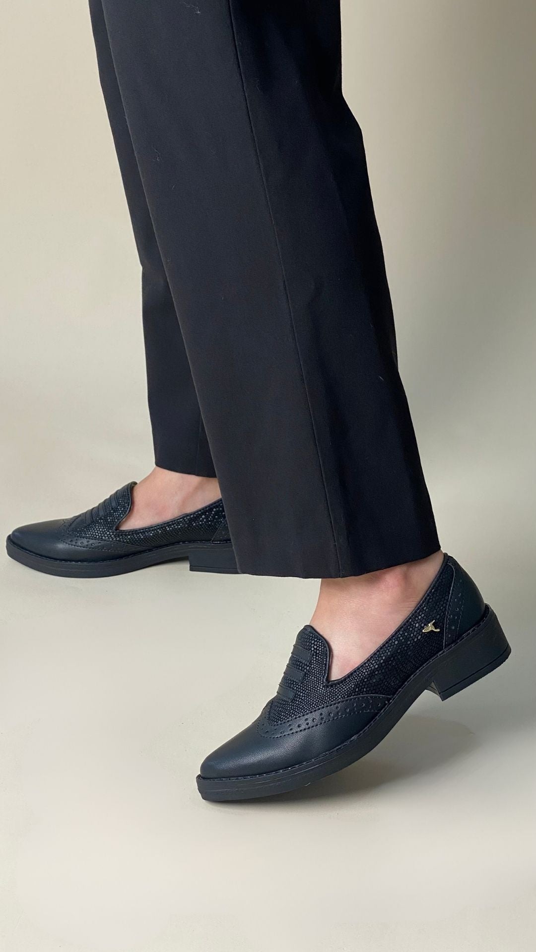 Piton Camel Penny Loafer