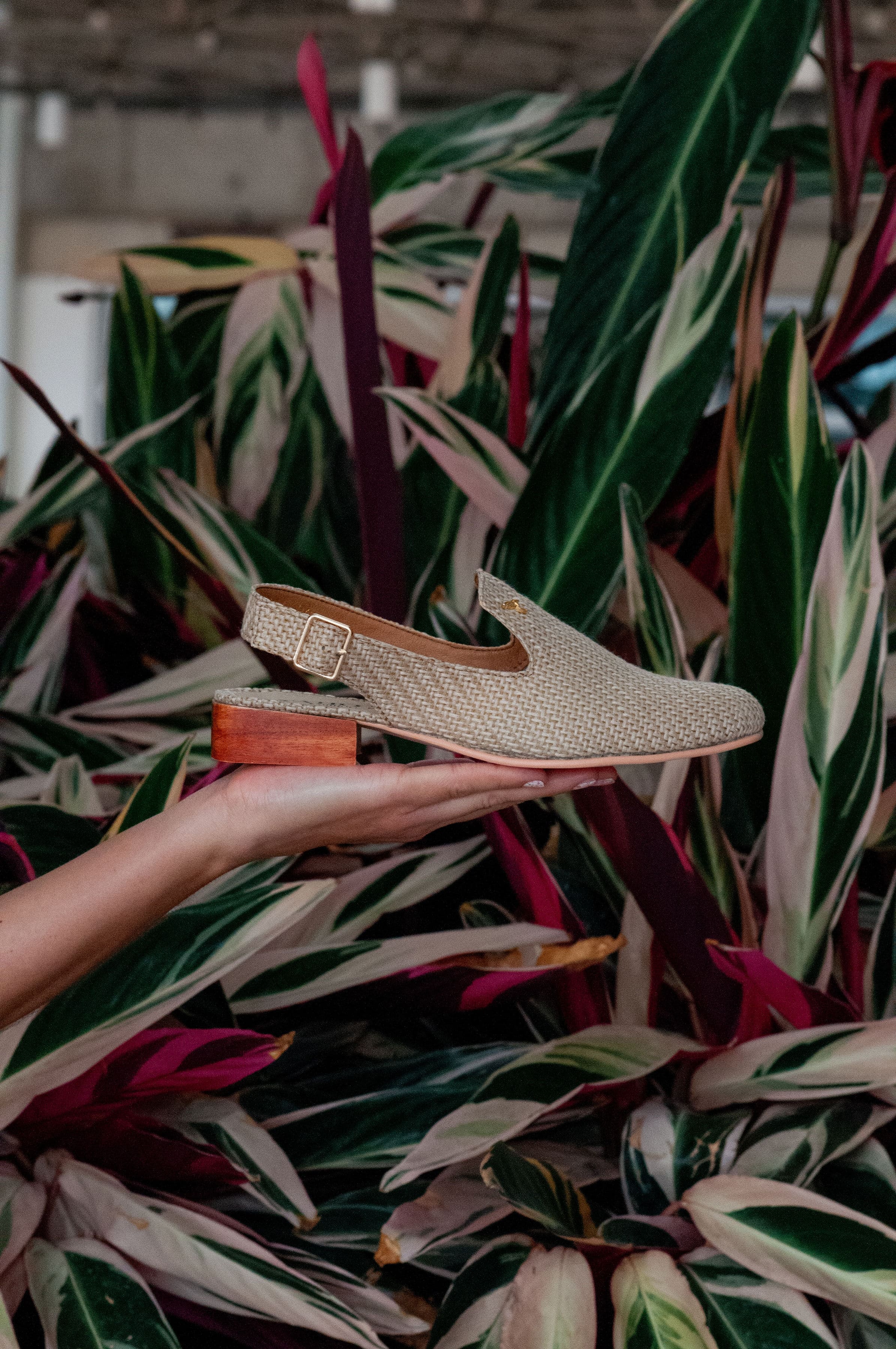Slingback Clásico Gaucho Beige