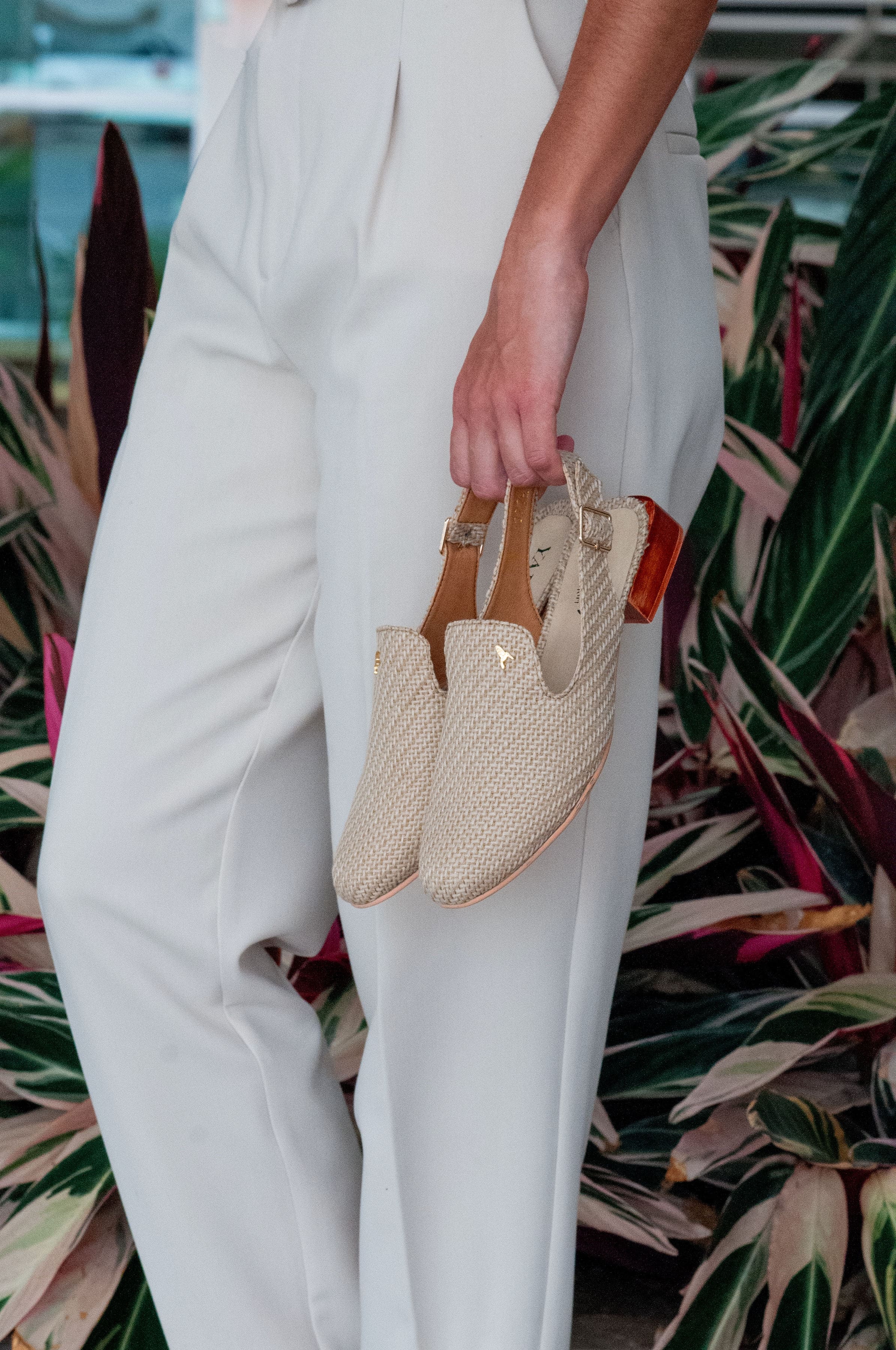 Slingback Clásico Gaucho Beige