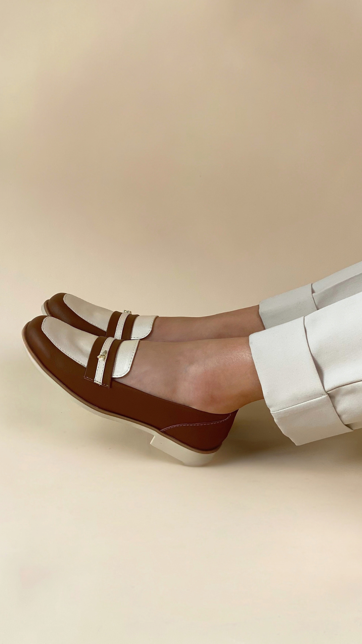 Mocasín Antifaz Camel