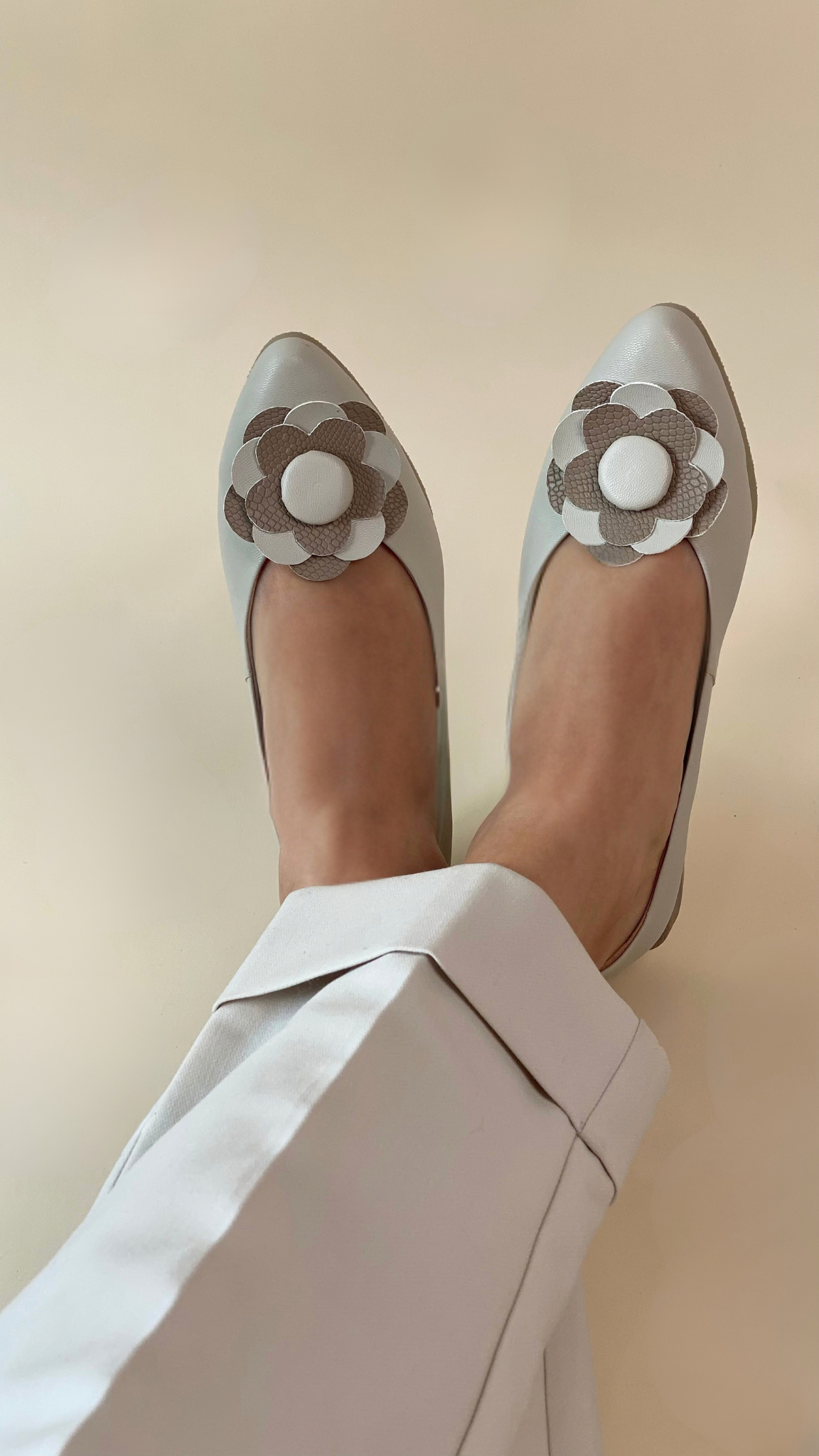 Valerina Flat Beige