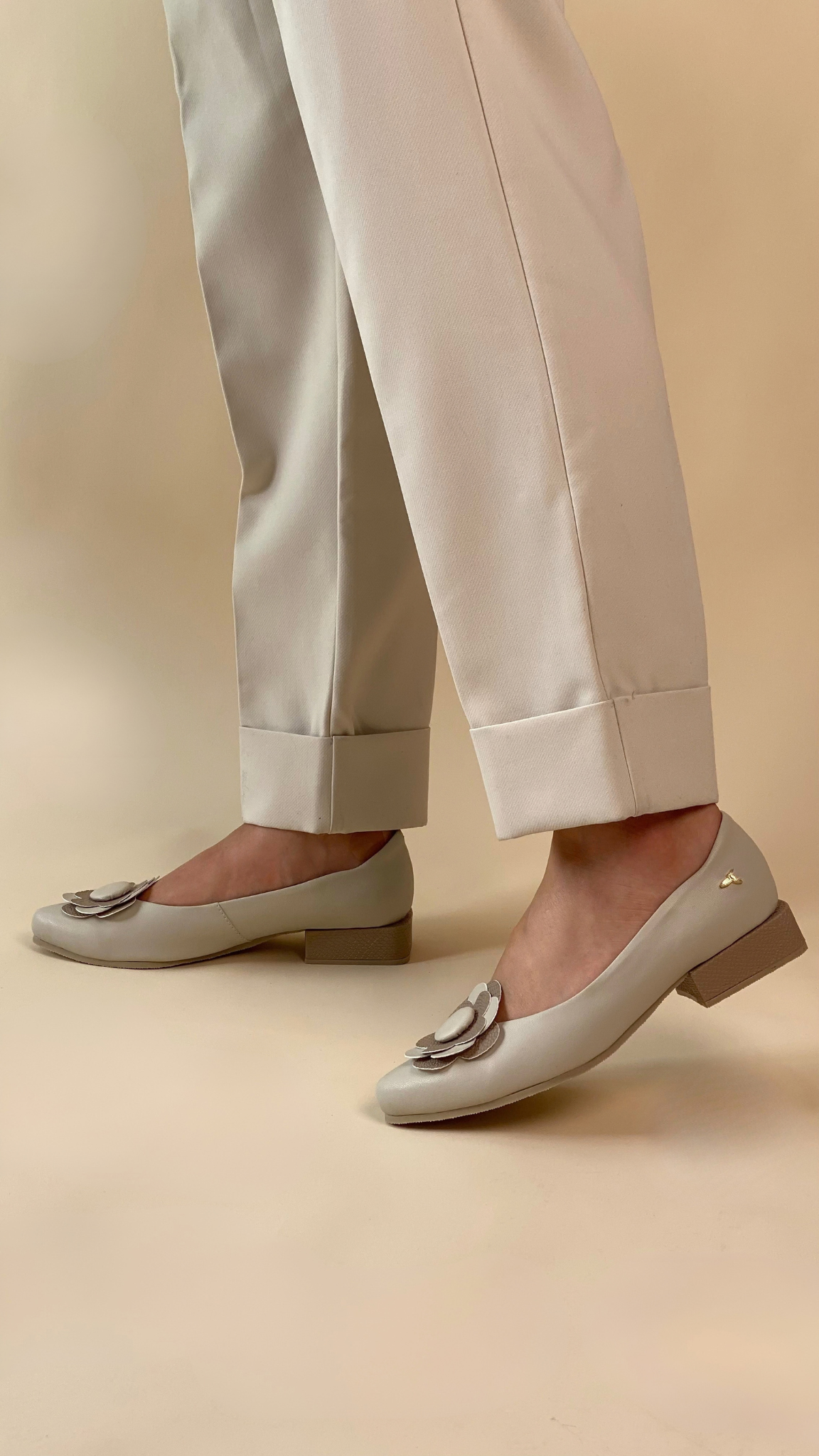 Valerina Flat Beige