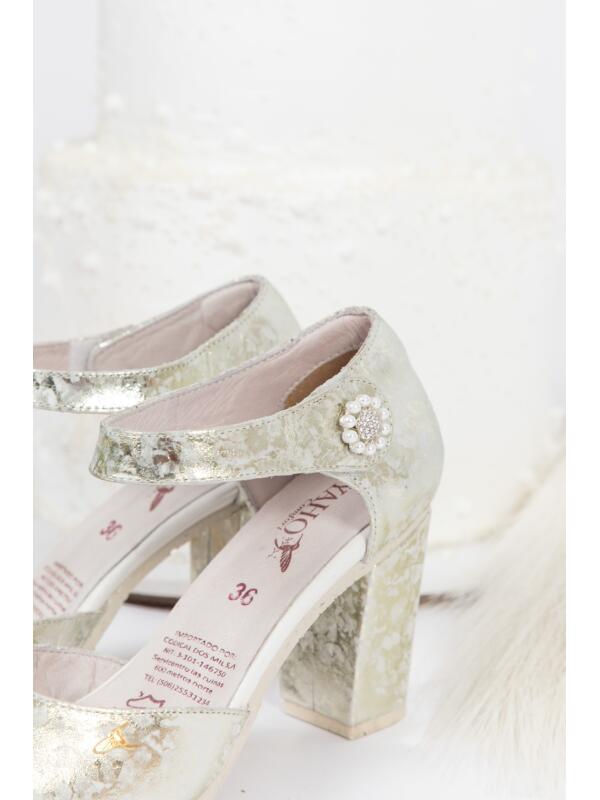 Tacón Beige White Future