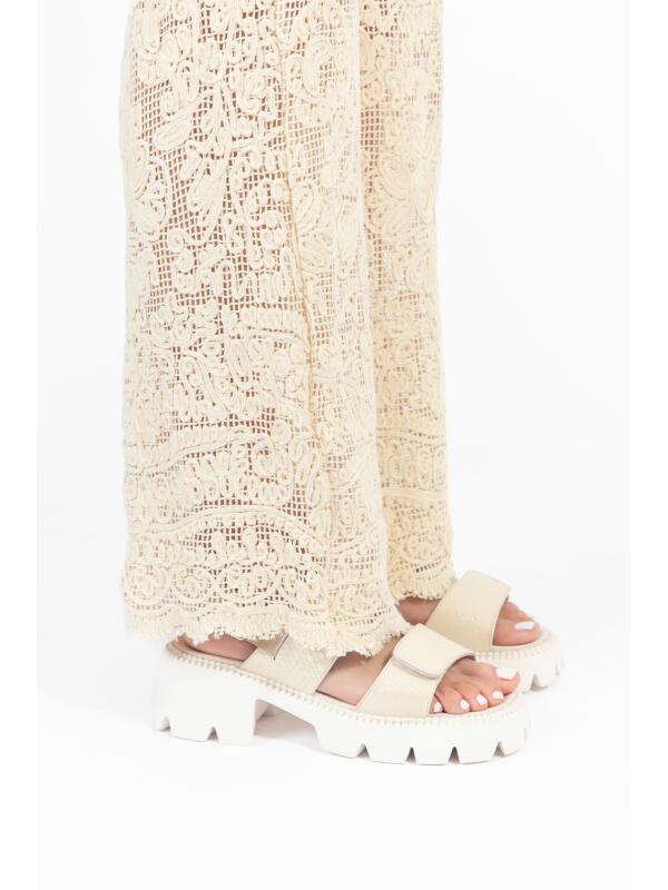 Beige Knit Set
