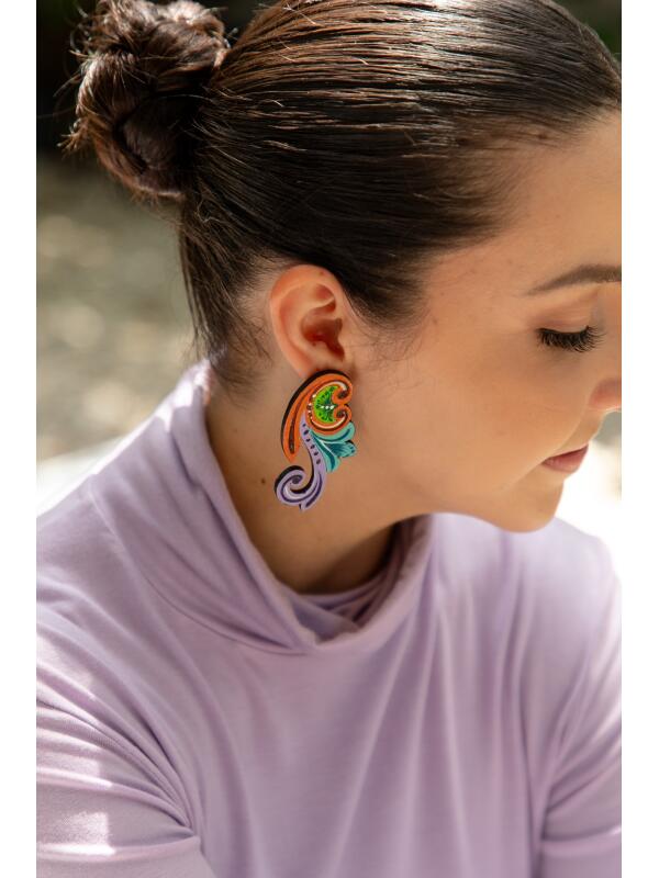 Blusa Cuello Tortuga Suave Lila