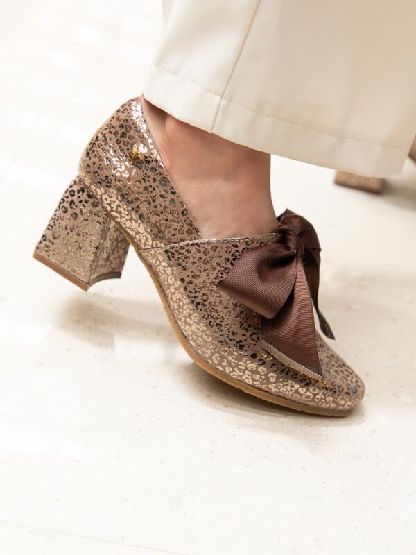 Tacon con Lazo de Cinta Luna