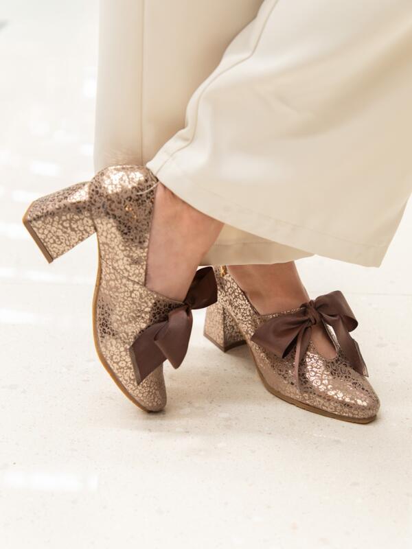 Tacon con Lazo de Cinta Luna