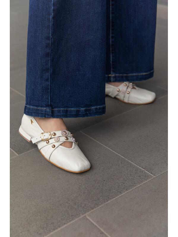 Flat Joya Blanco Ostra