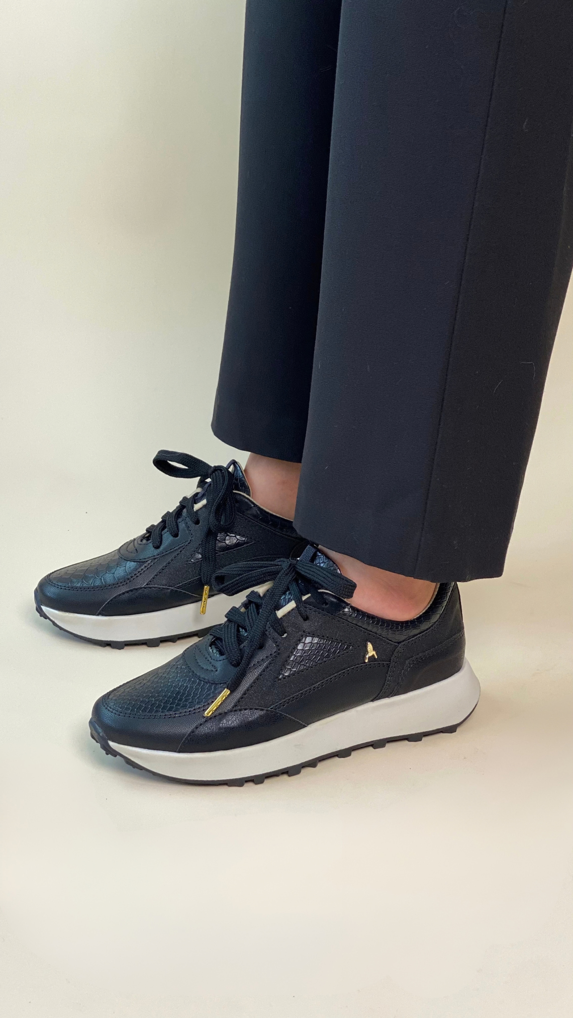 Metallic Nappa Essential Urban Sneakers Mercurio