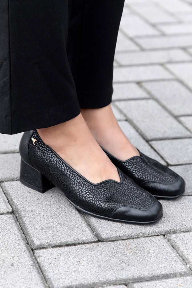 Mocasín Formal Negro
