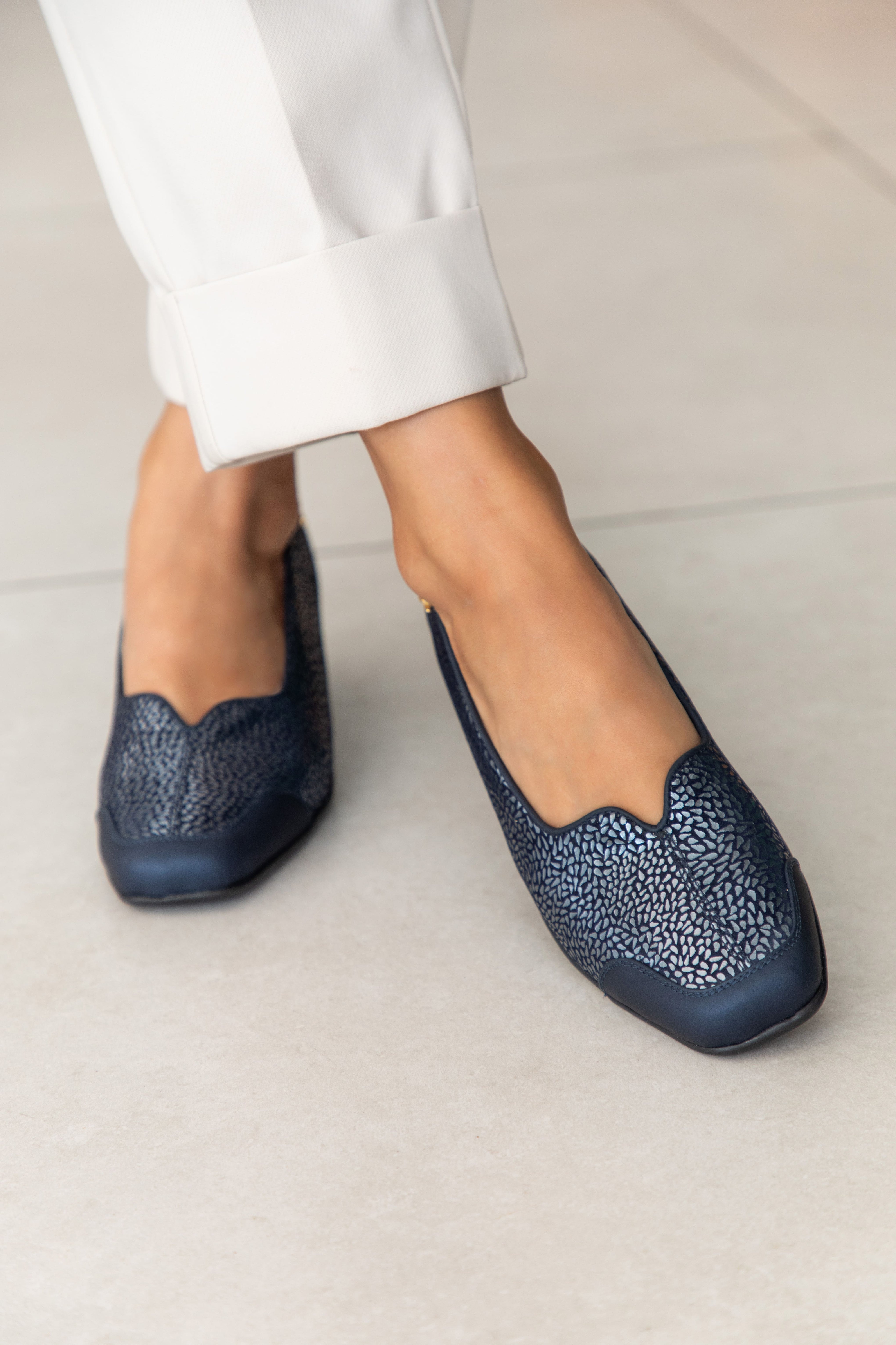 Mocasín Formal Azul