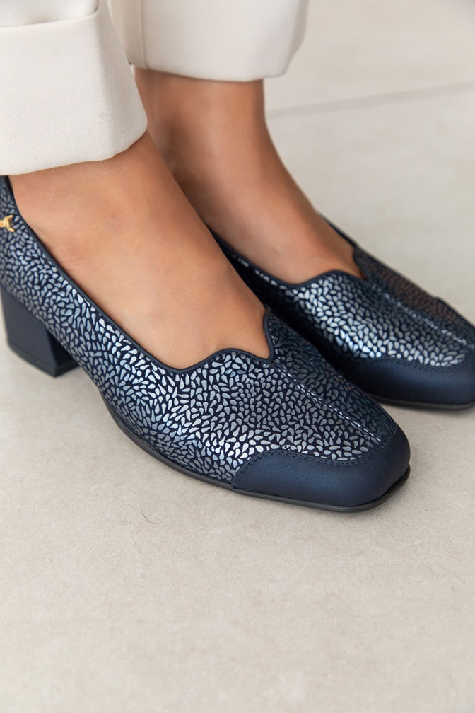 Mocasín Formal Azul
