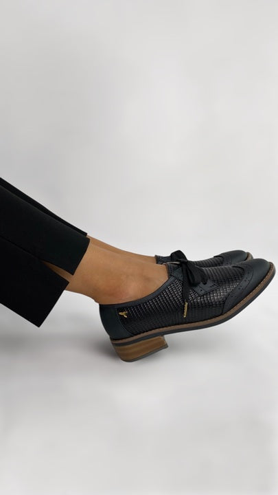 Derby Wingtip Negro