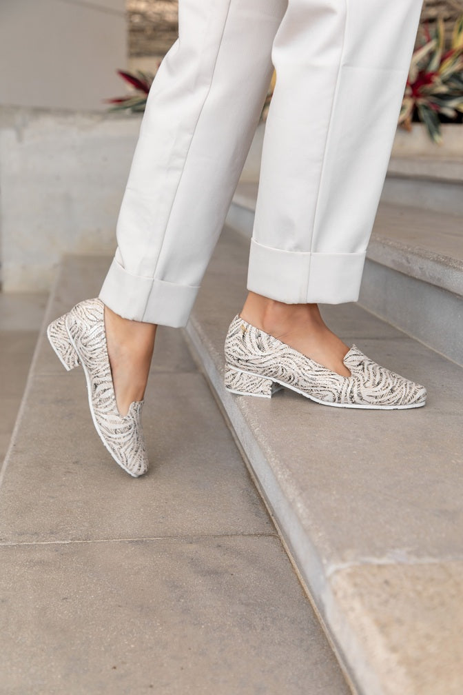 Mocasín Clásico Formal Beige