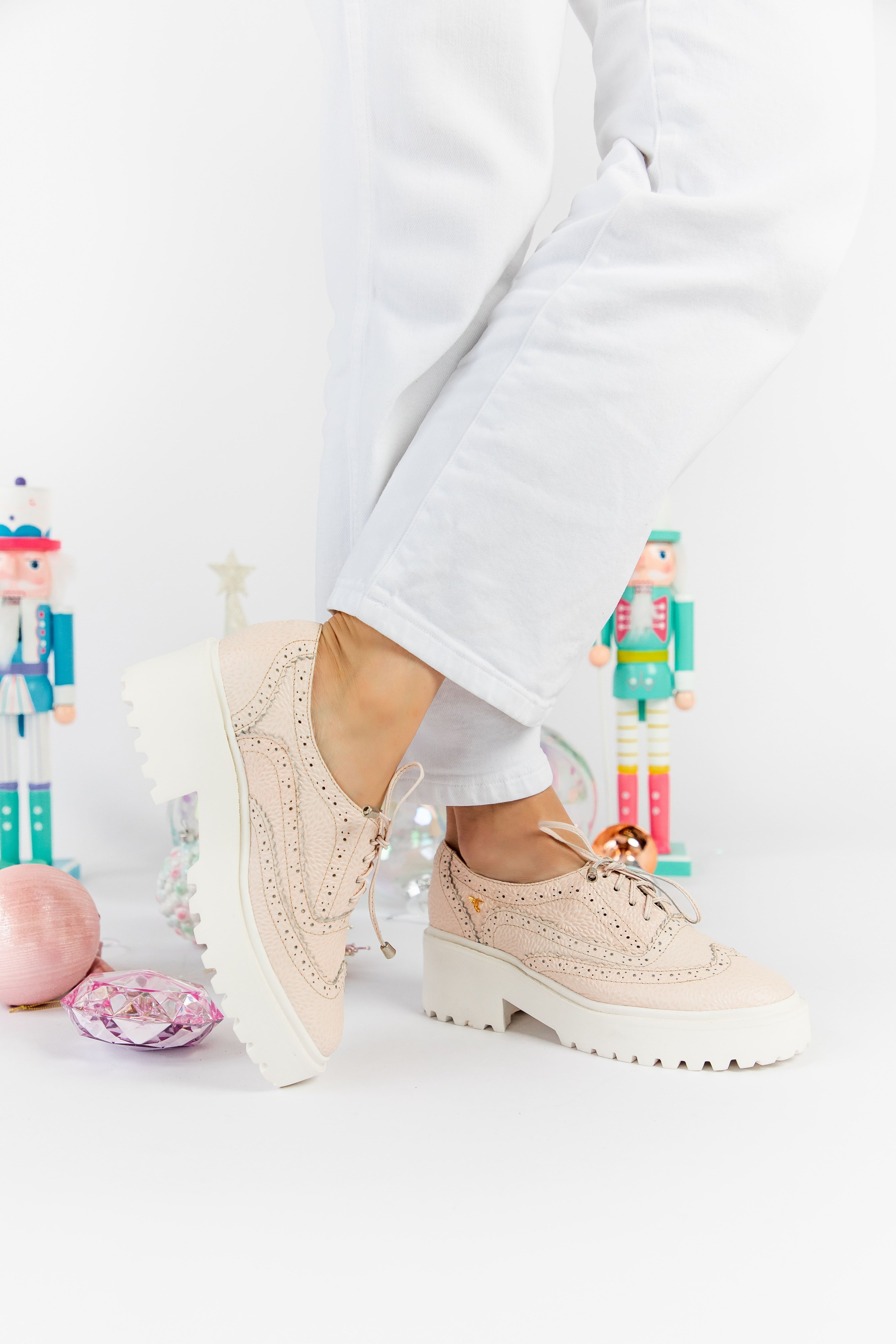 Oxford Clásico Chunky Rosa Rich
