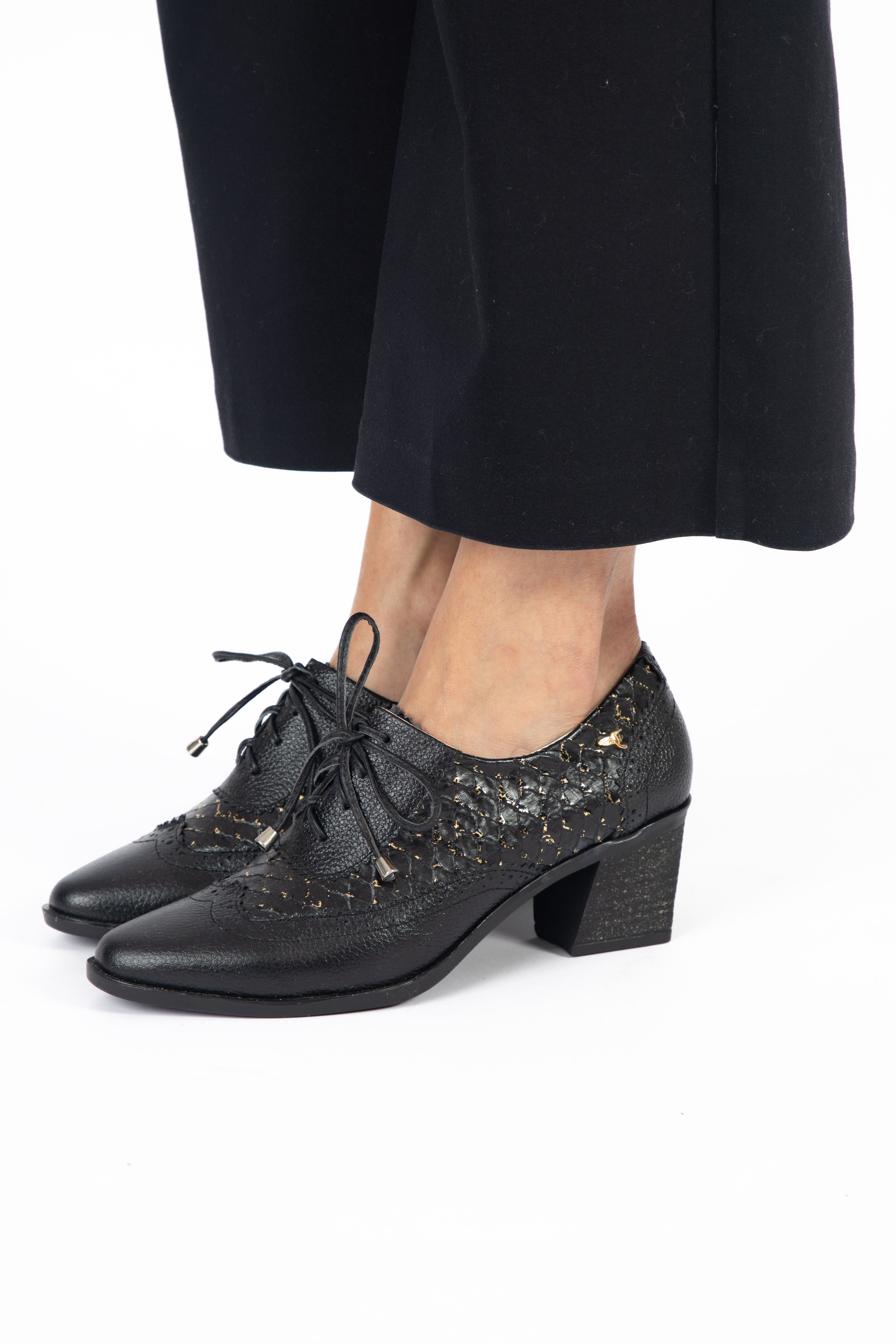 Oxford de Tacon Negro