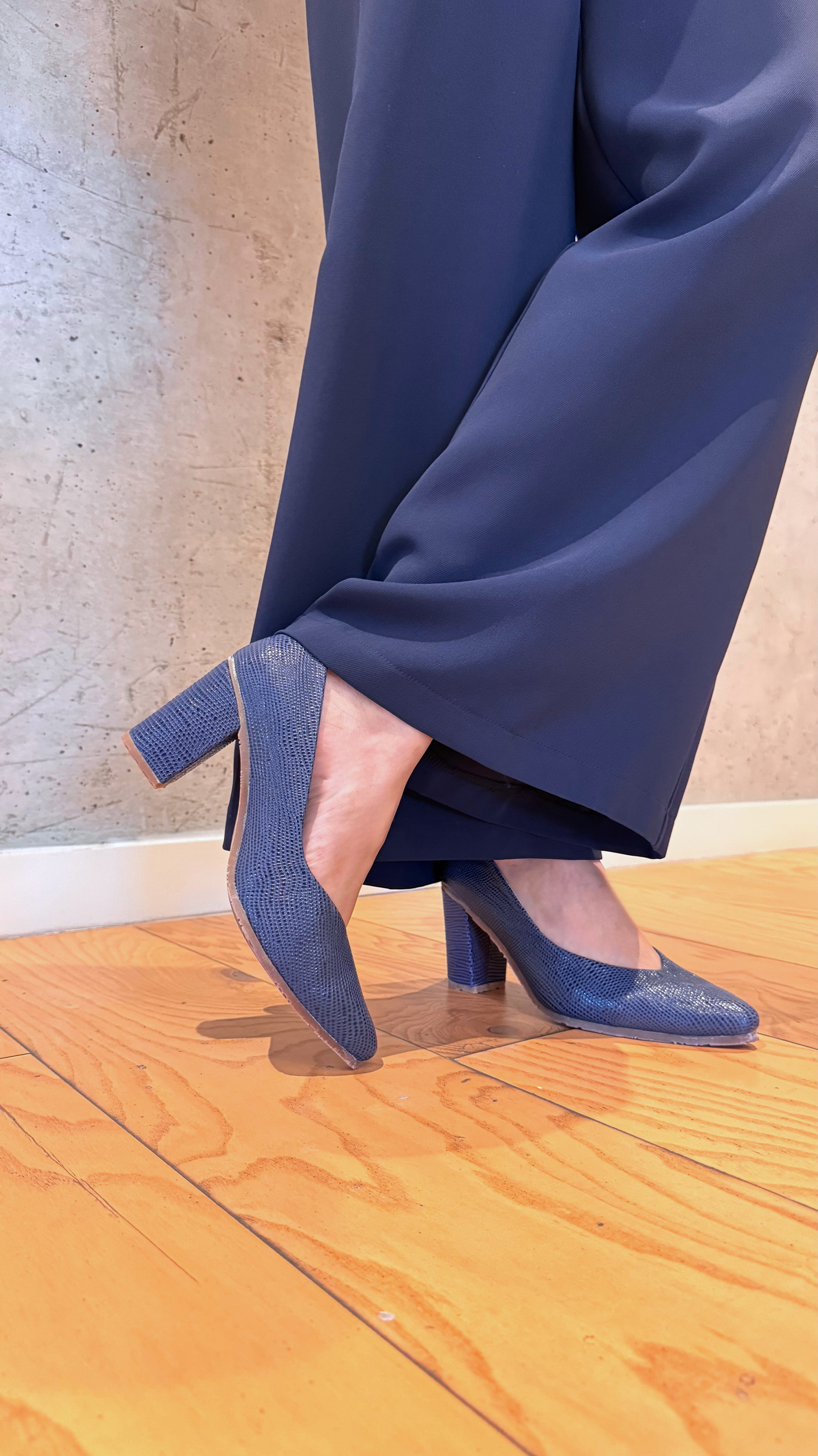 Tacón Working Girl Azul