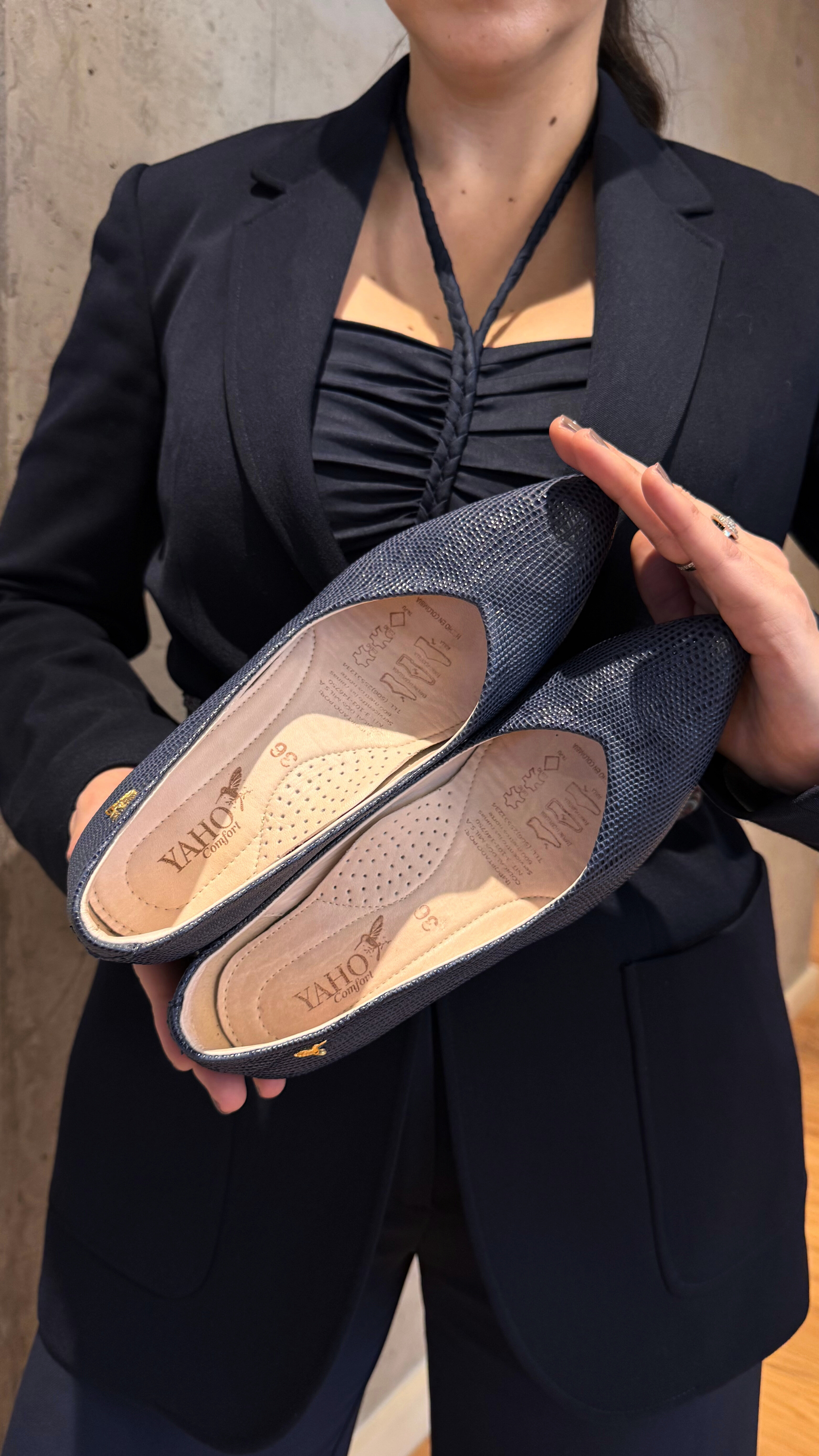 Tacón Working Girl Azul