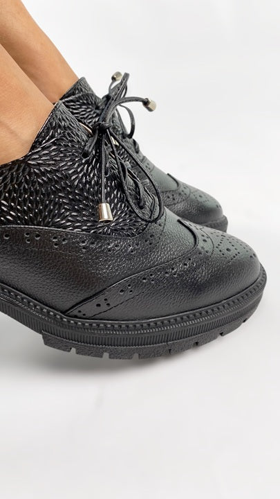 Oxford Tacon Chunky Negro