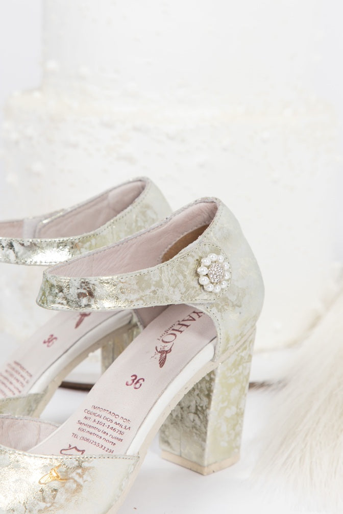 Tacón Beige Beige White Future