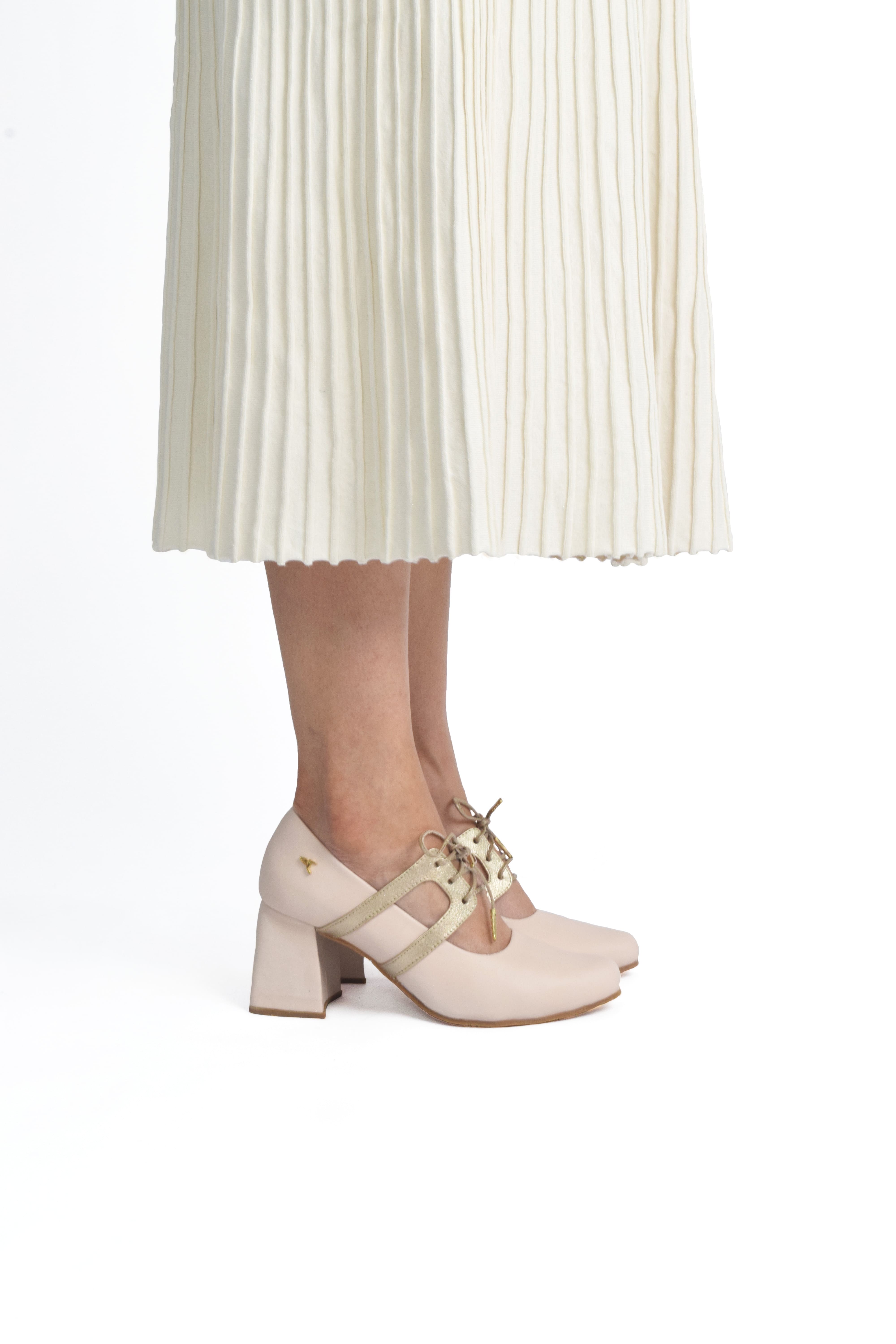 Nude Working Girl Heel