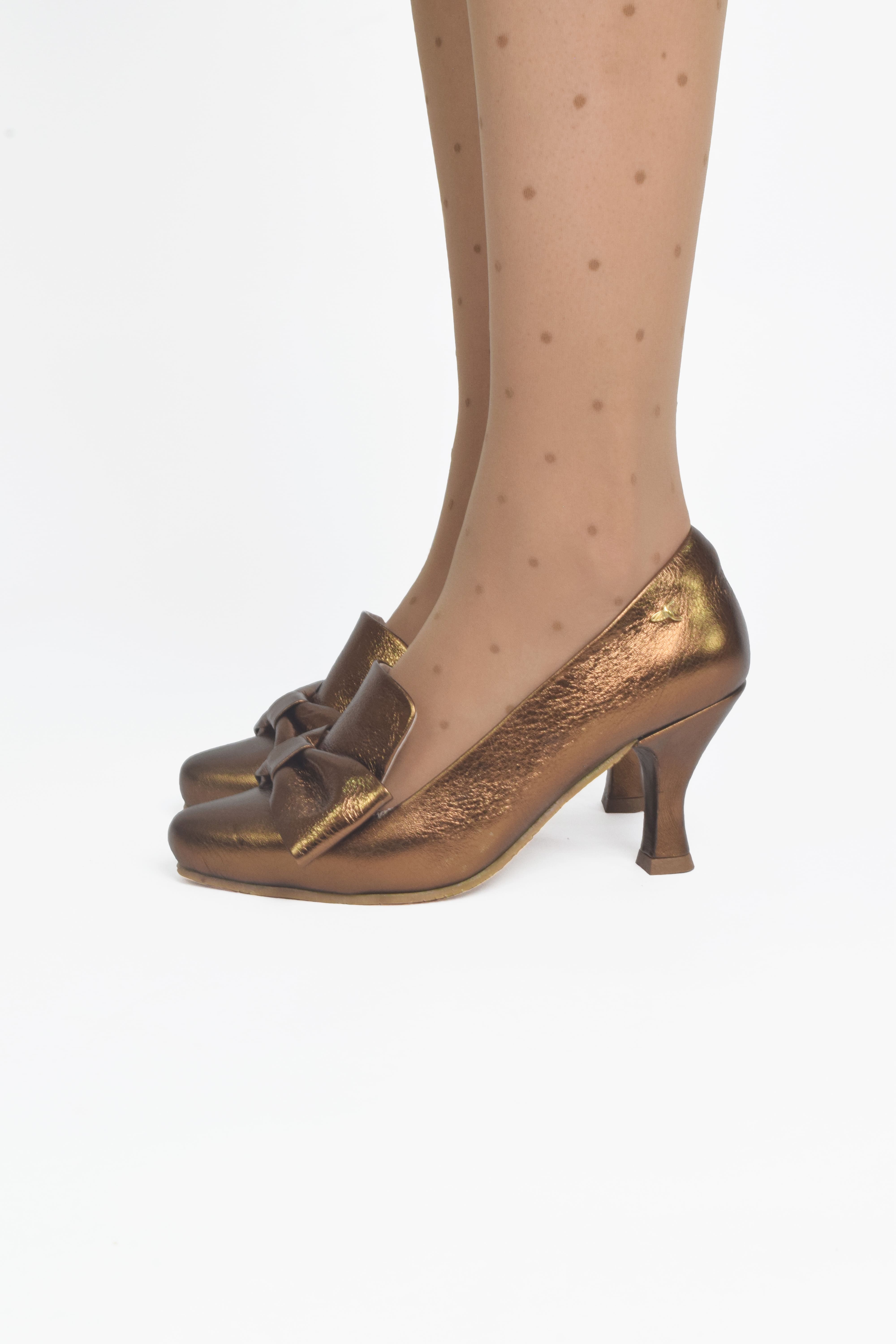 Bronze Working Girl Heel
