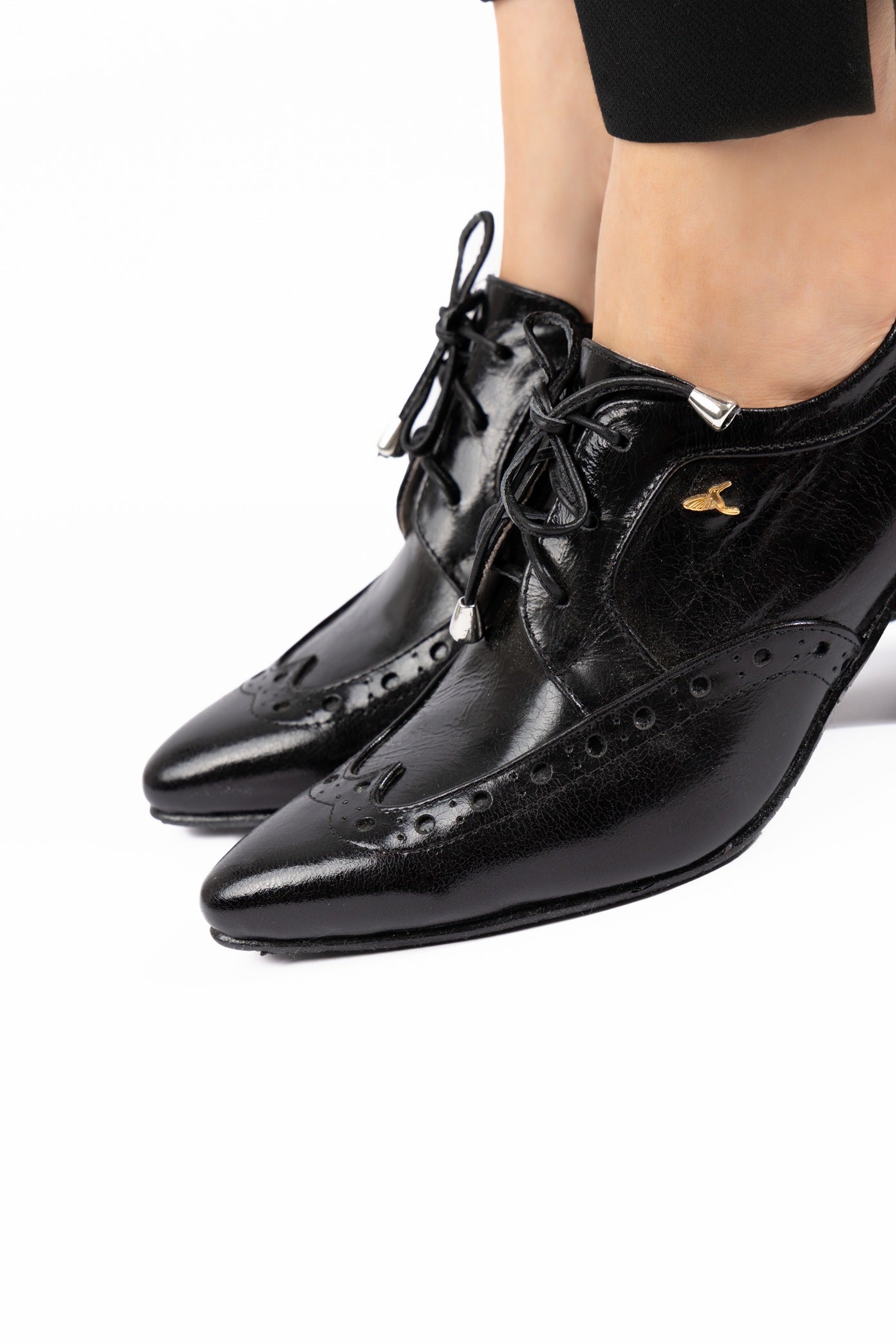 Tacón Oxford Black and White