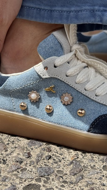 Tenis Clásica Urbana Azul-Mezclilla