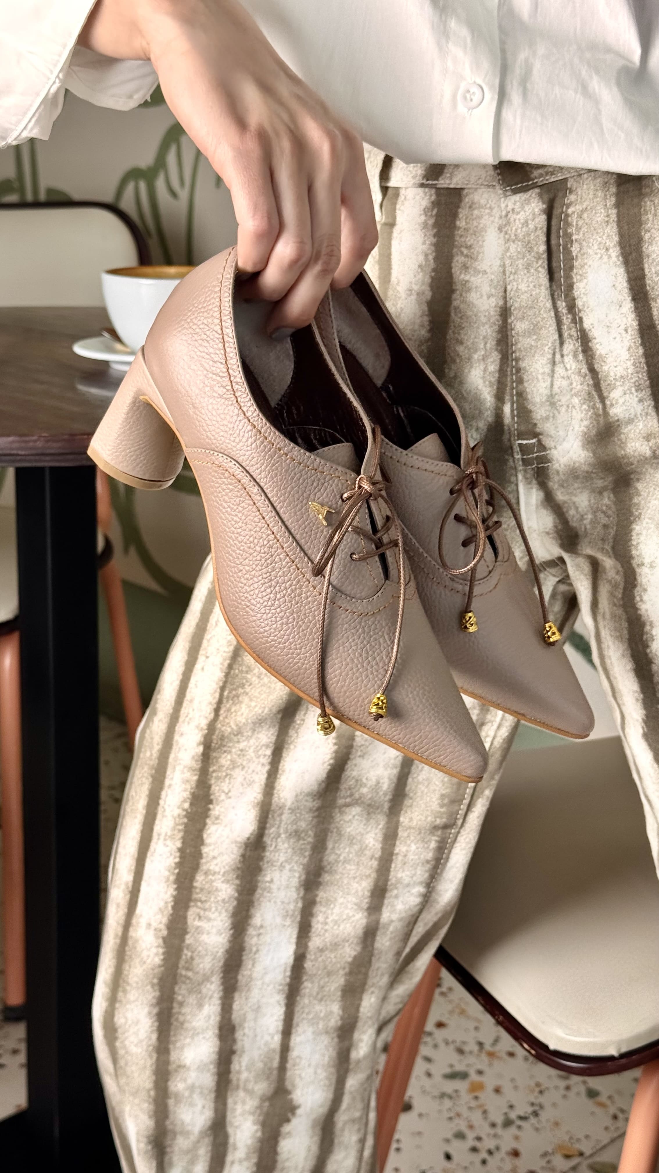 Oxford de Tacon Vintage Mocca