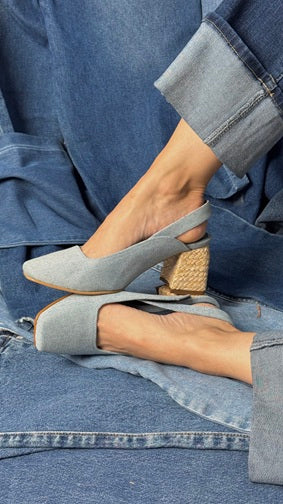 Slingback Atemporal Mezclilla
