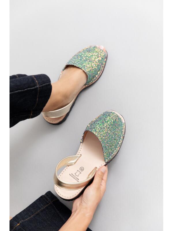 Abarcas Española Glow Glitter