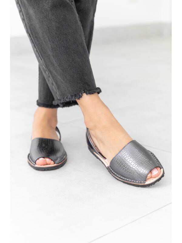 Abarcas Española Metalica Plomo