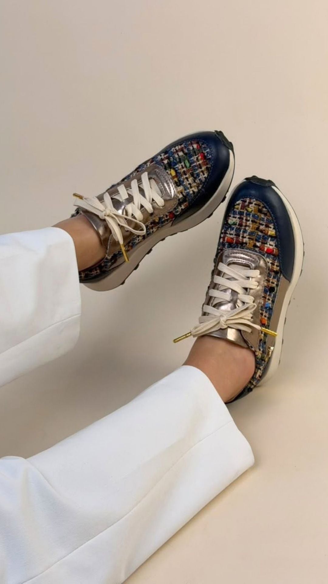 Cream Urban Sneakers