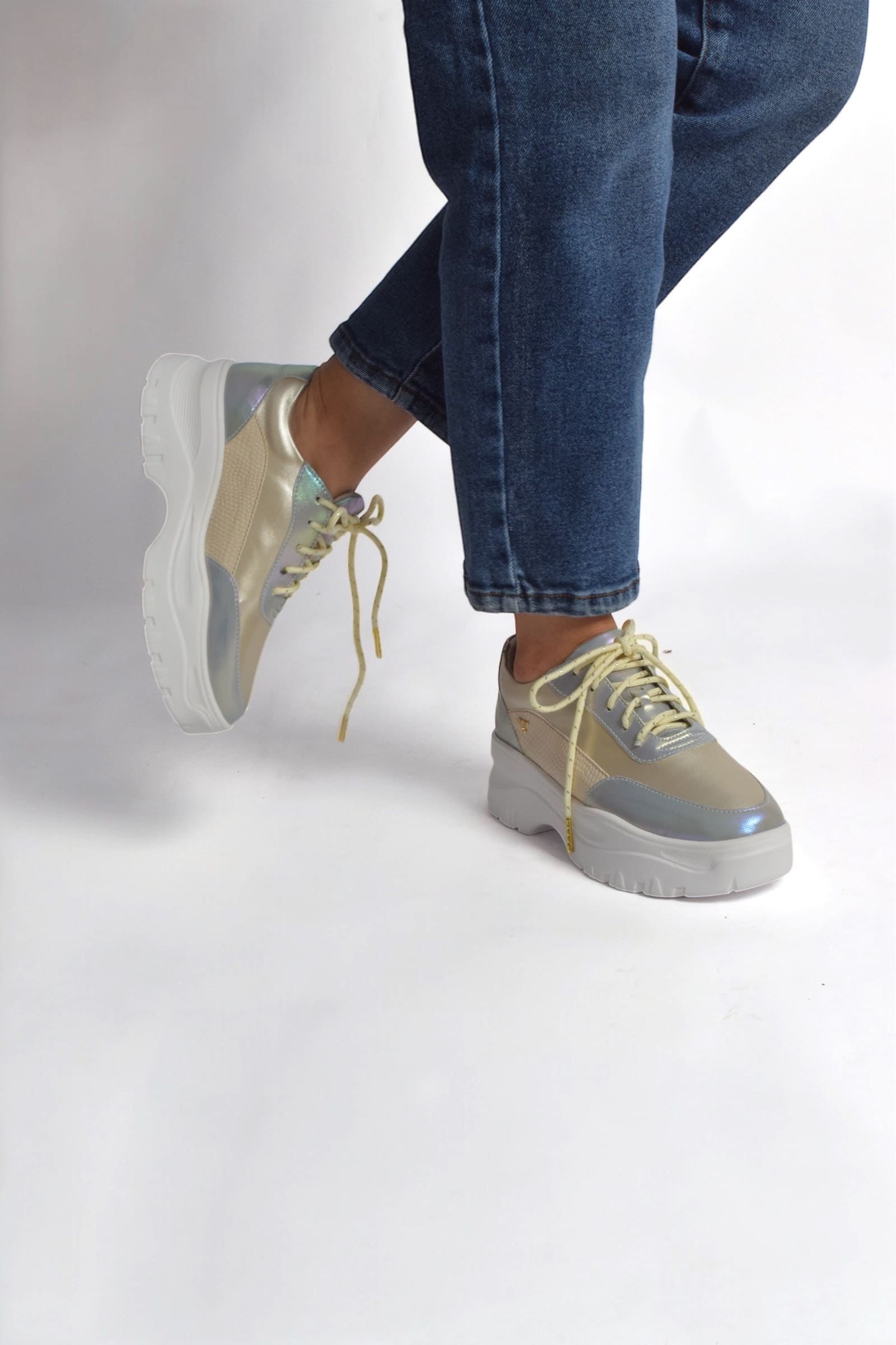 Tenis Chunky Mercurio-Tifany