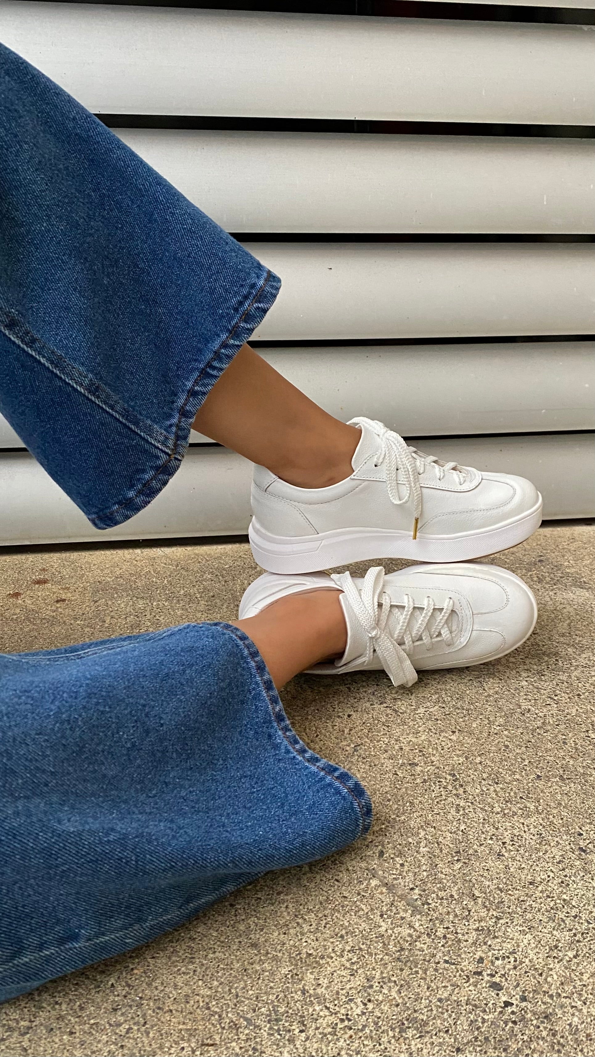 Tennis Casuales Blanco