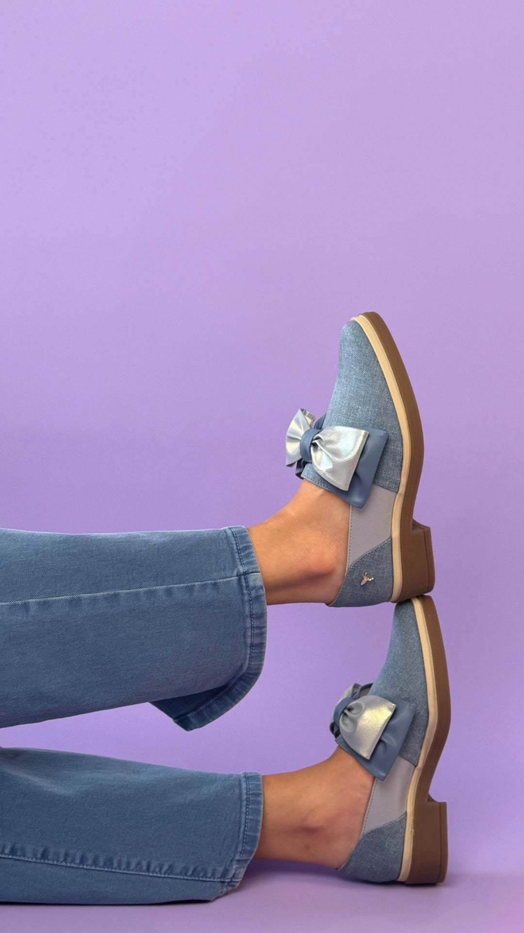 Mocasín Heritage Celeste