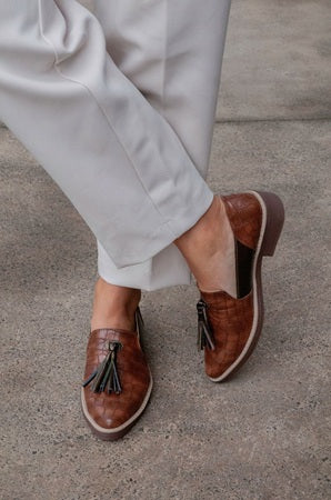Mocasín Heritage New Tan