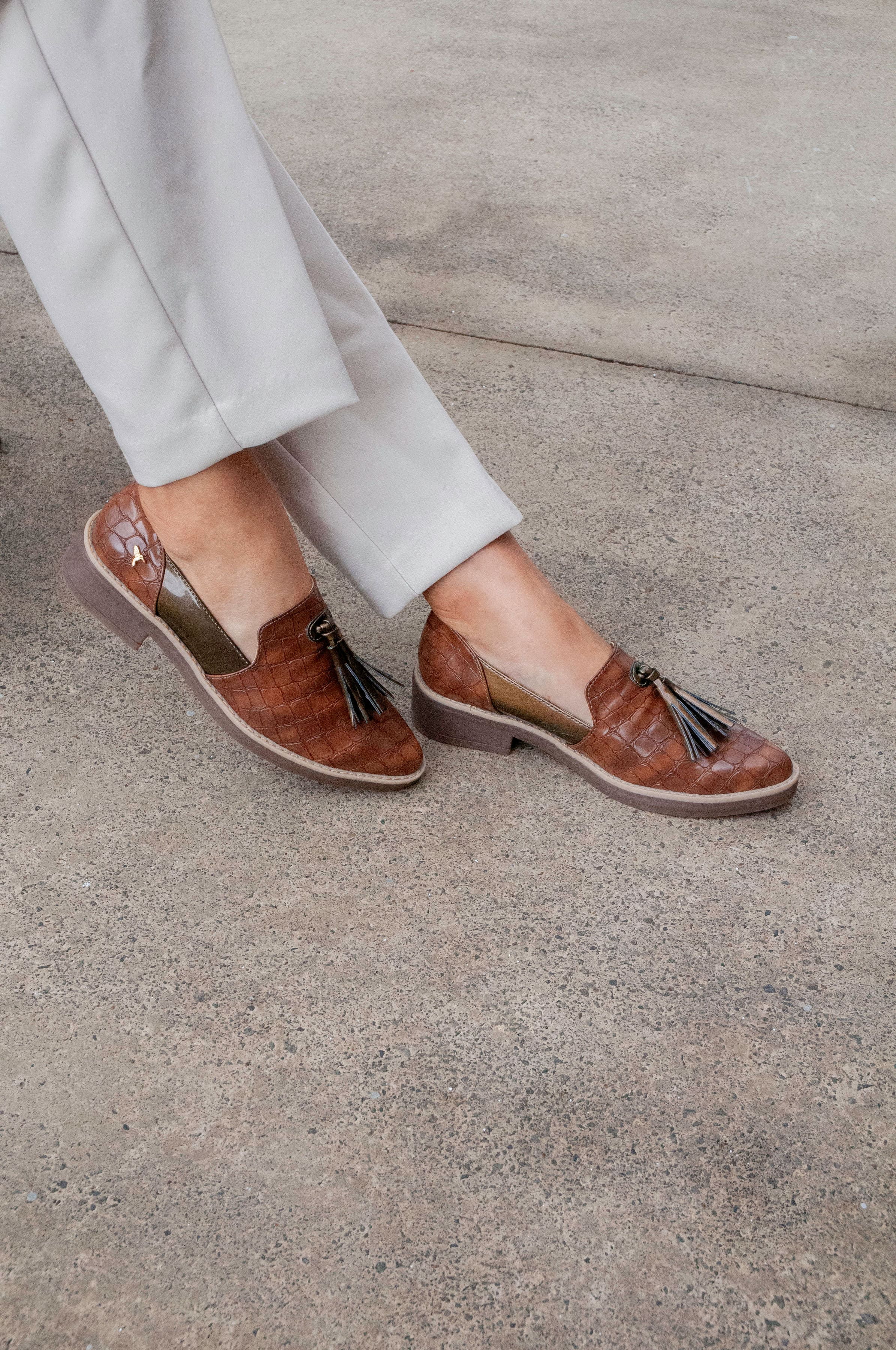 Mocasín Heritage New Tan