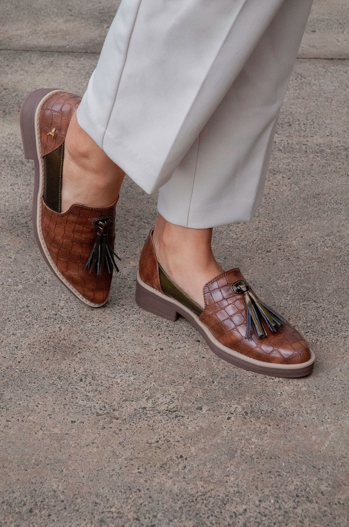 Mocasín Heritage New Tan