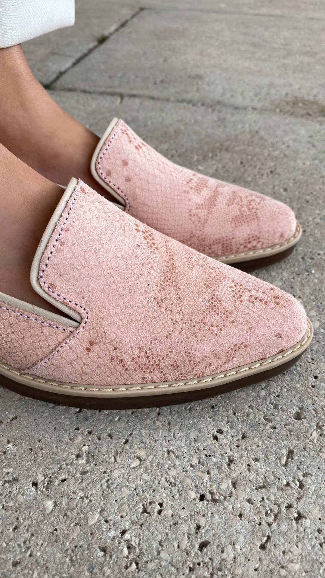 Mocasín Tipo SlipperRosado