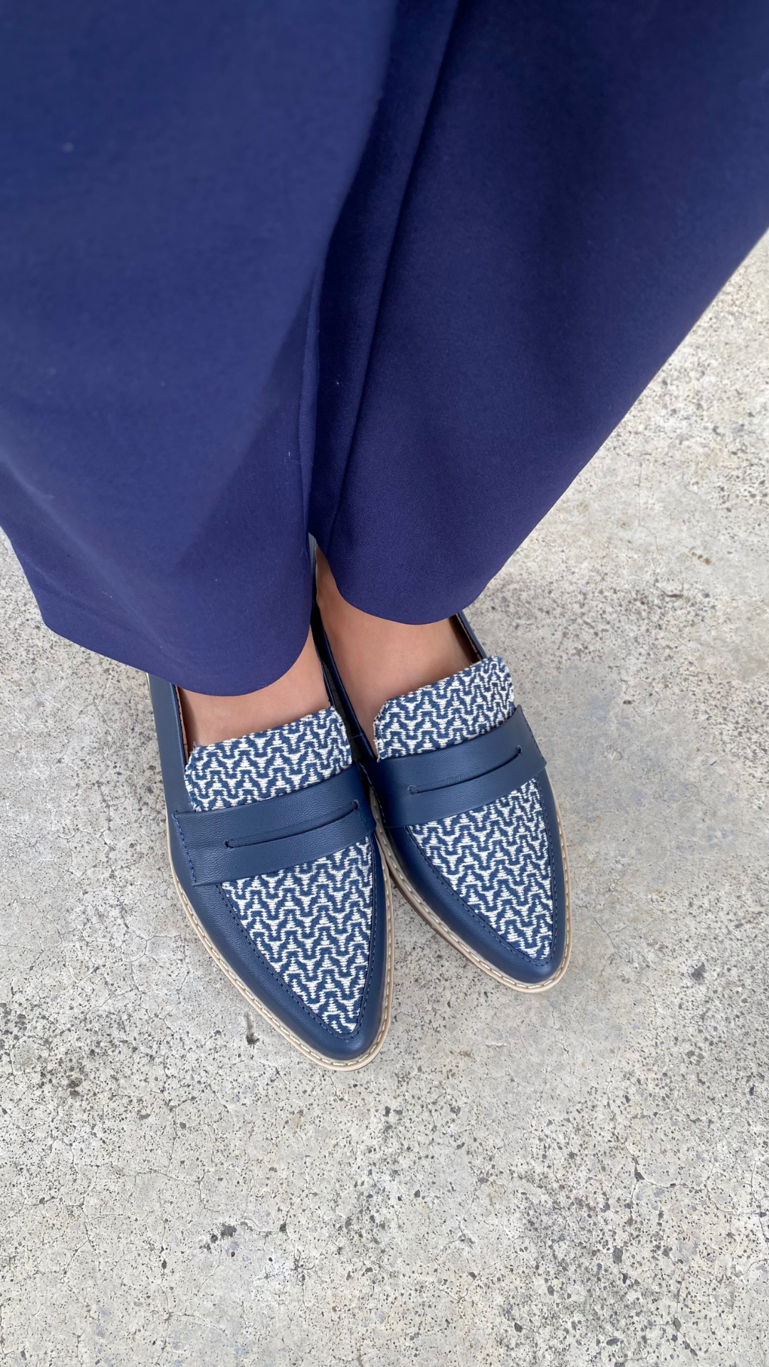 Mocasín Antifaz ClásicoAzul