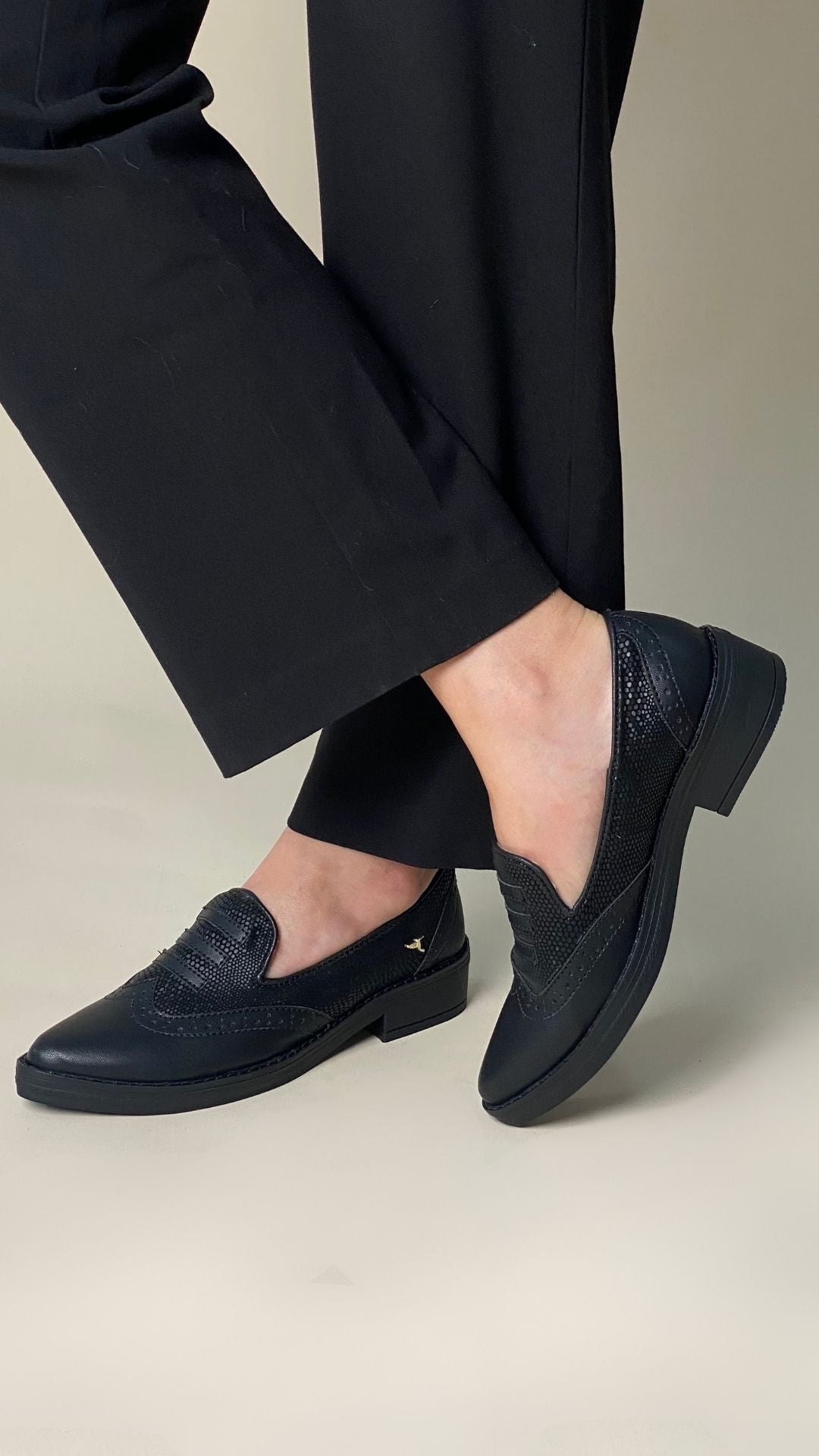 Piton Camel Penny Loafer