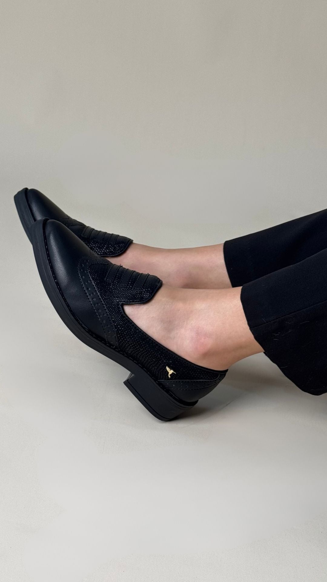 Piton Camel Penny Loafer